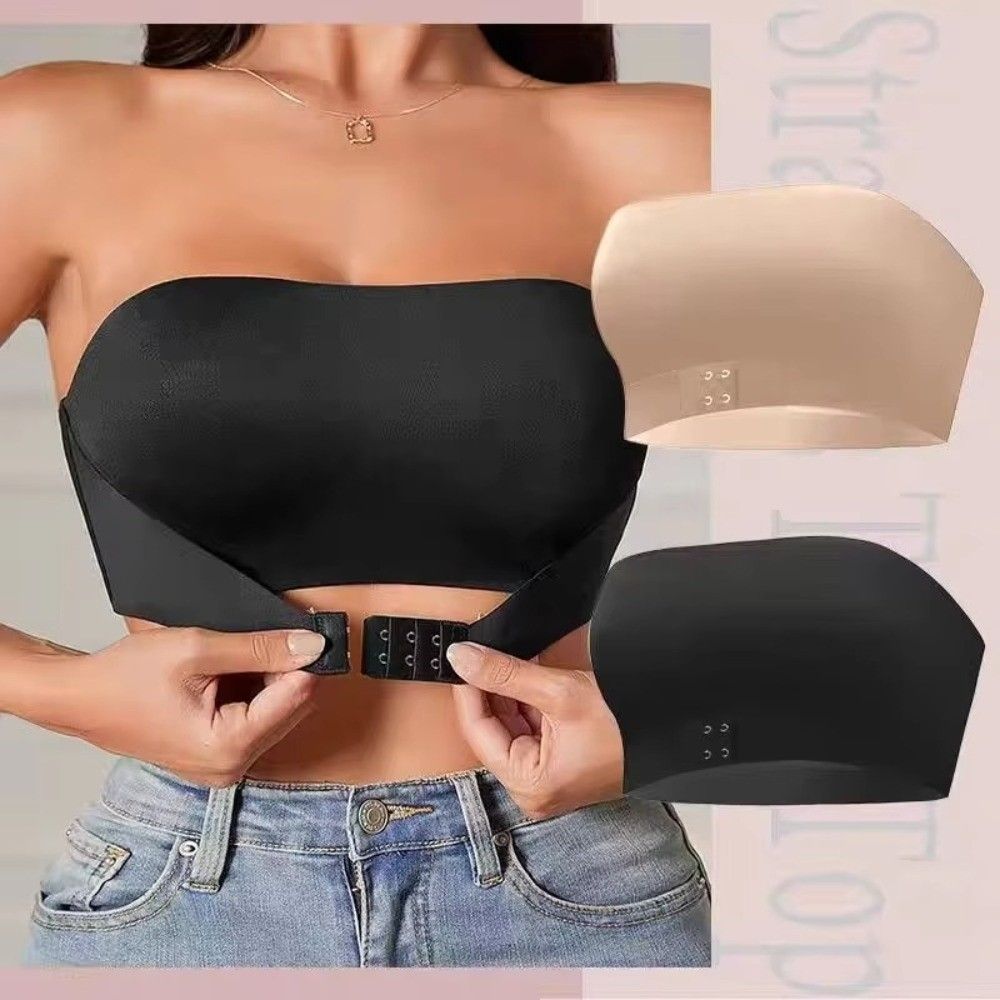 New Anti-slip Strapless Bra Se - Full Coverage Bra ulasan dan harga