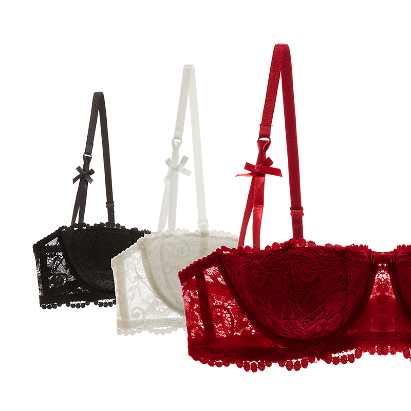 1/2 Half Cup Bras KUCLUT  Plus - Mastectomy Bra Pocket ulasan dan harga