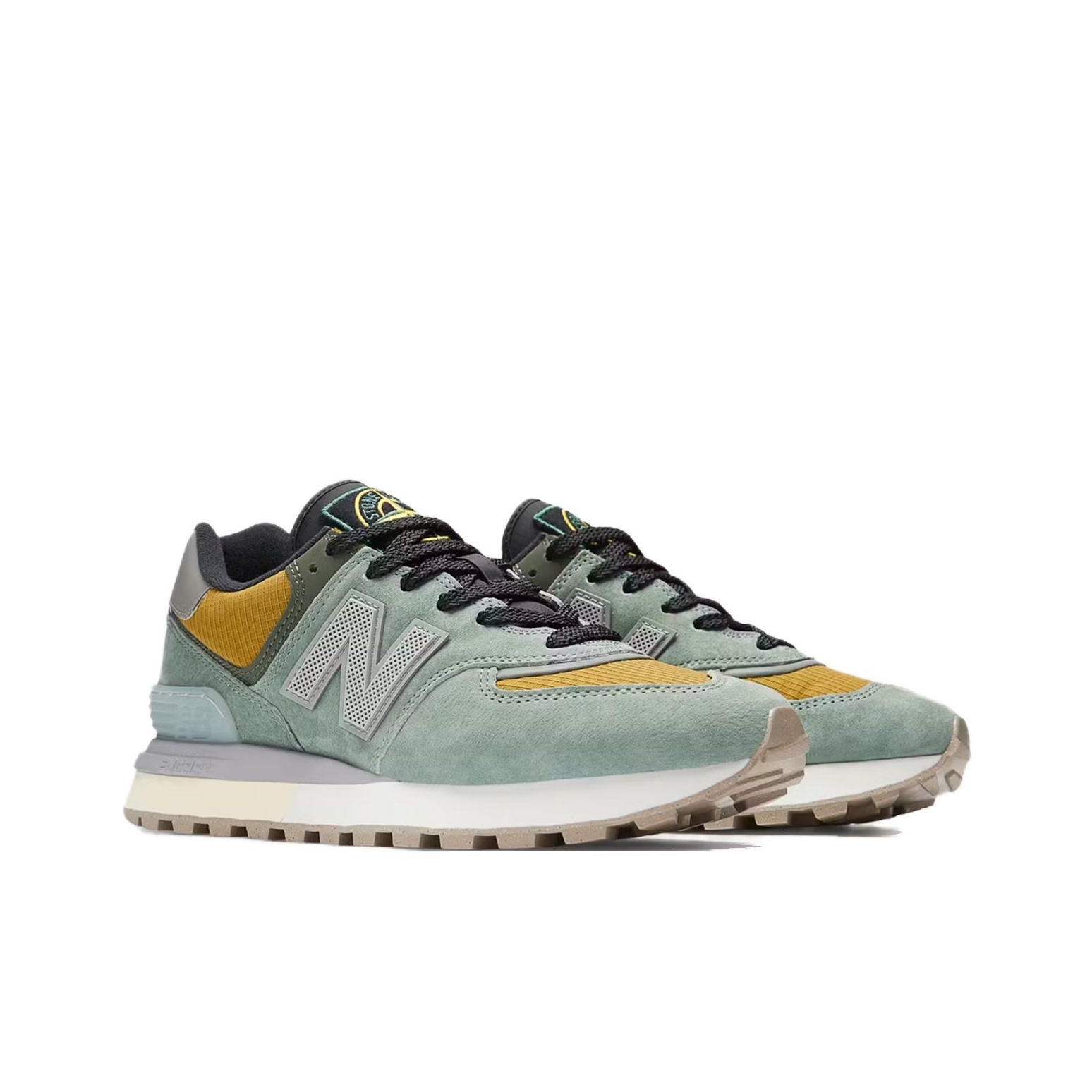 New Balance x STONE ISLAND NB  - New Balance Shoes 574 ulasan dan harga