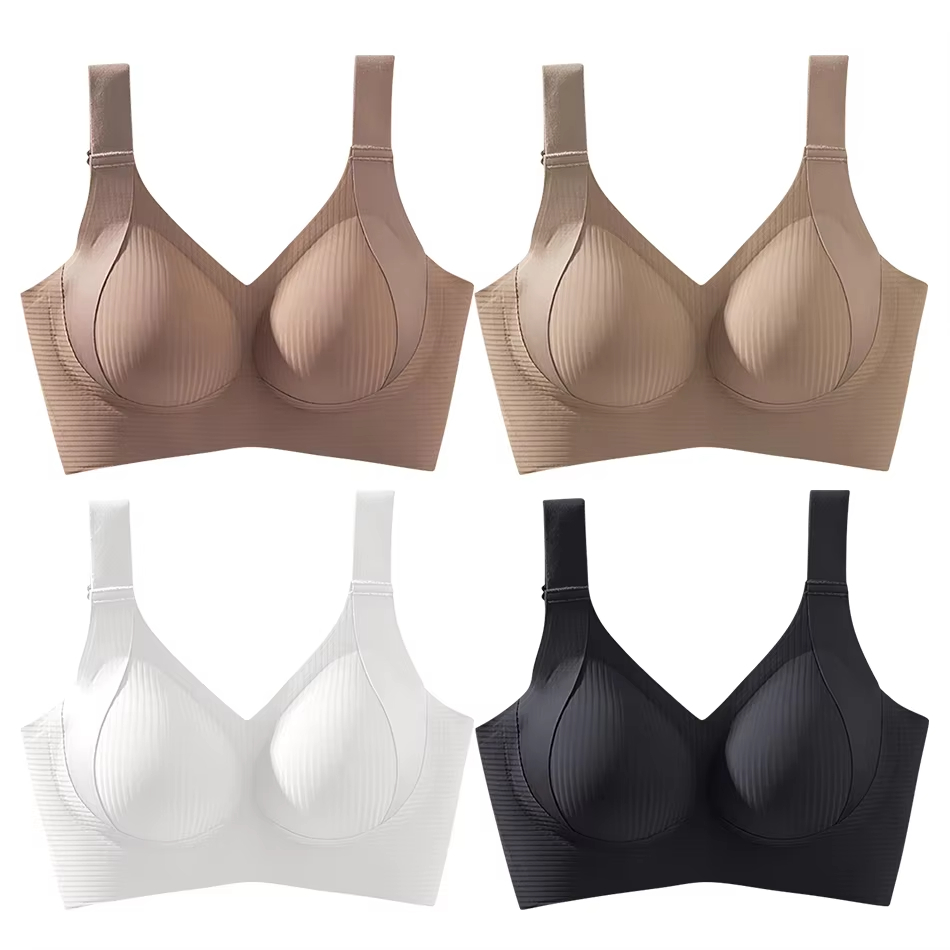 1/2PCS Women's Seamless Underw - Mastectomy Bra Pocket ulasan dan harga