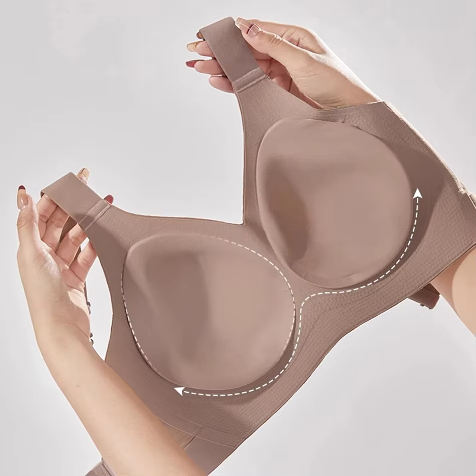 1/2PCS Women's Seamless Underw - Mastectomy Bra Pocket ulasan dan harga