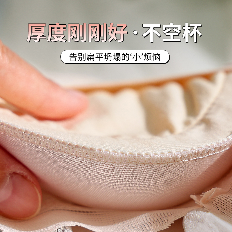 34-40AB Wire-Free Comfort Bras - Cotton Bra Everyday ulasan dan harga