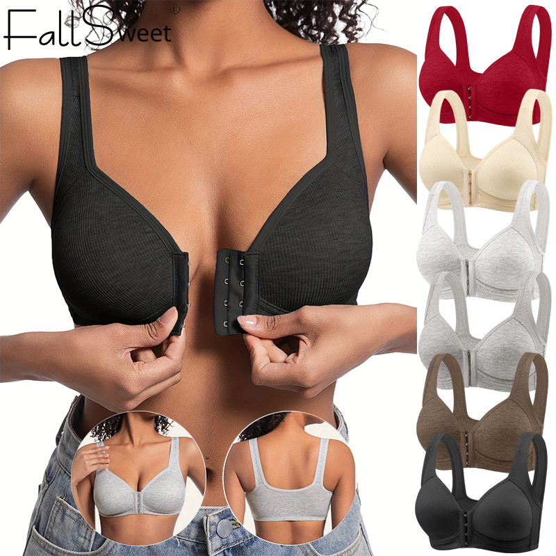 Fallsweet Seamless Front Closu - Mastectomy Bra Pocket ulasan dan harga